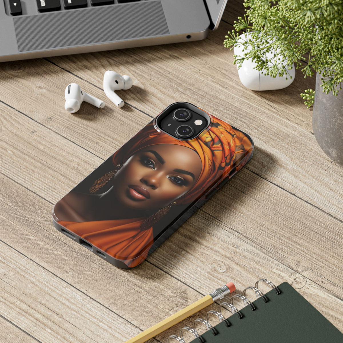 Black, Bold and Beautiful Woman Tough Phone Case