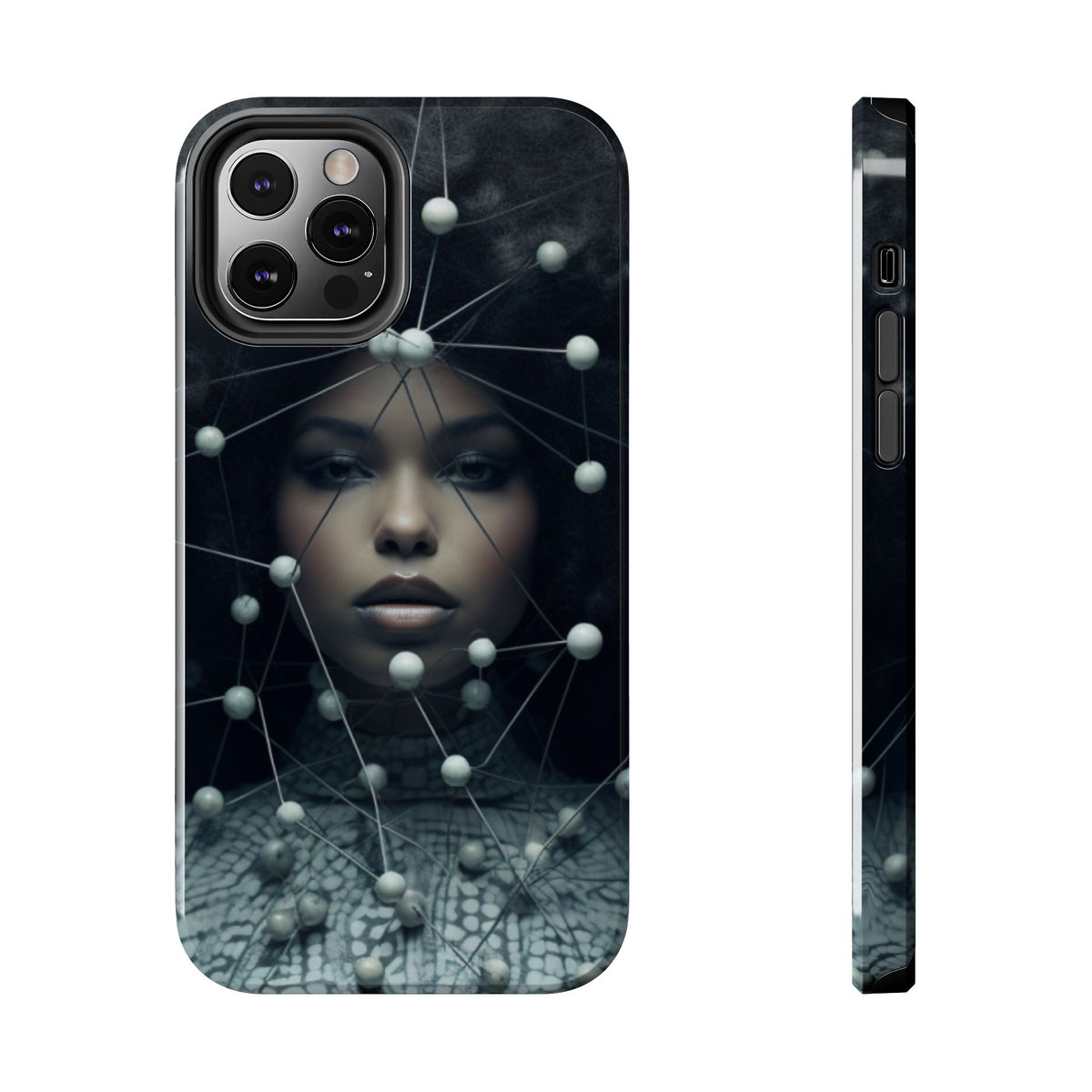 Futuristic Warrior Queen Tough Phone Case