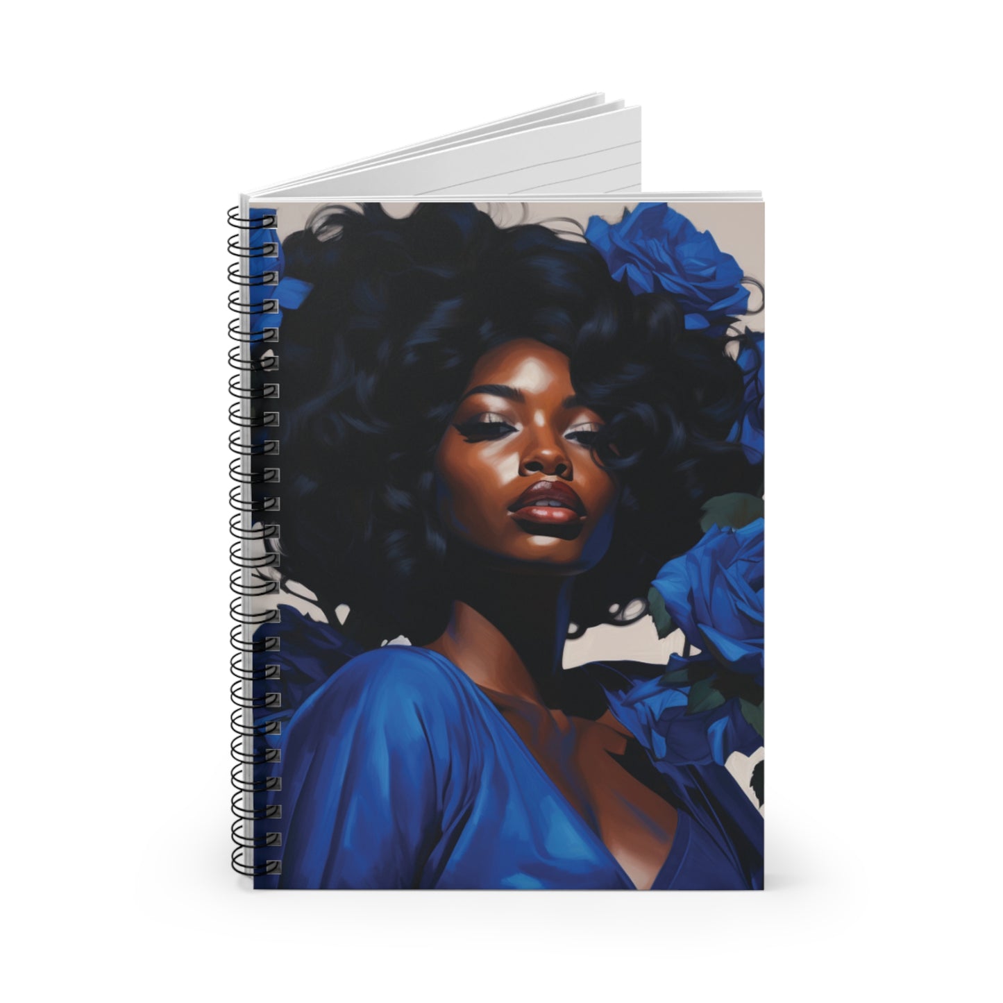 Serenity in Sapphire Spiral Notebook