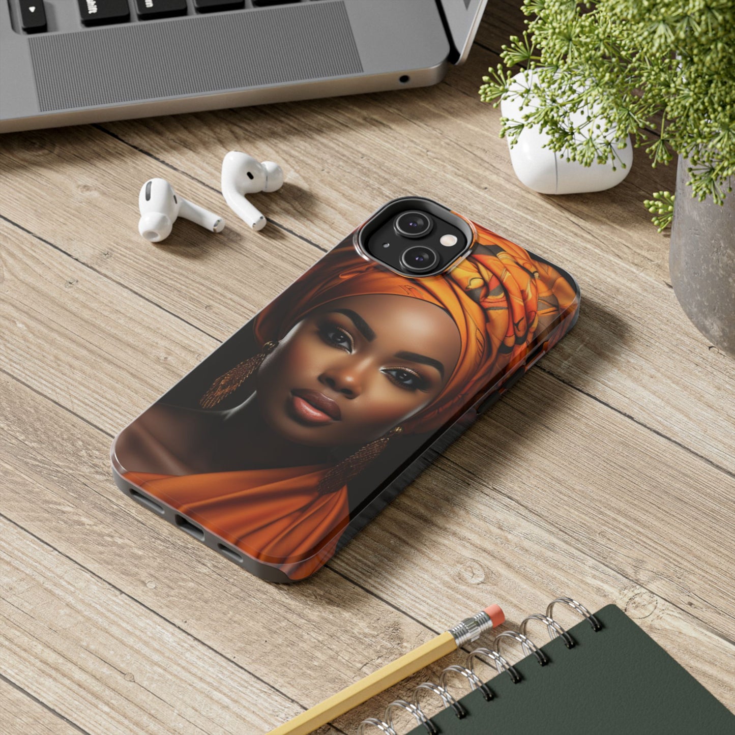 Black, Bold and Beautiful Woman Tough Phone Case