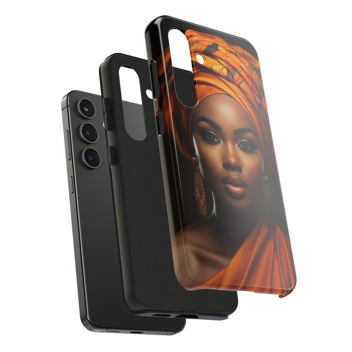 Black, Bold and Beautiful Woman Tough Phone Case