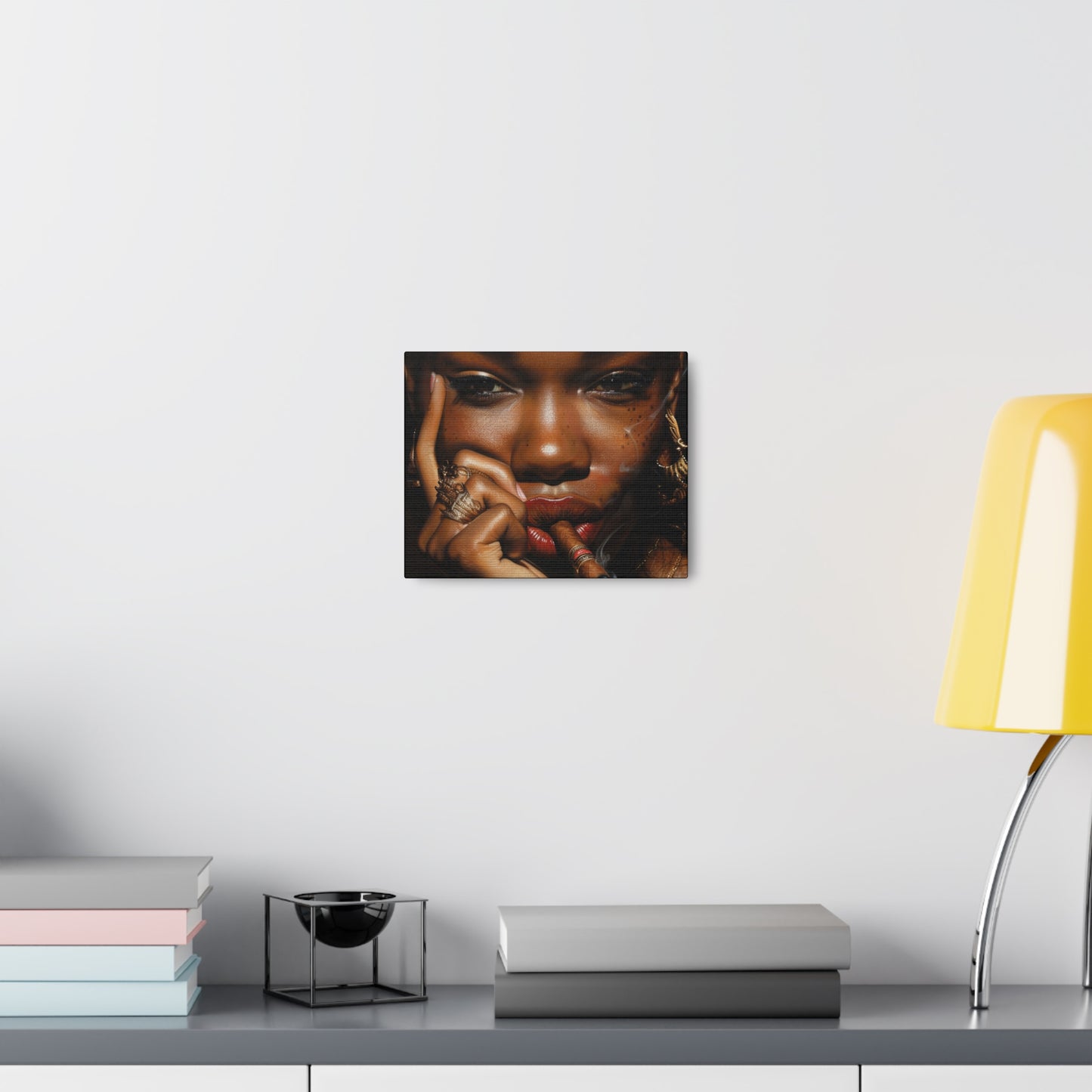 Cigar Diva Canvas Wrap