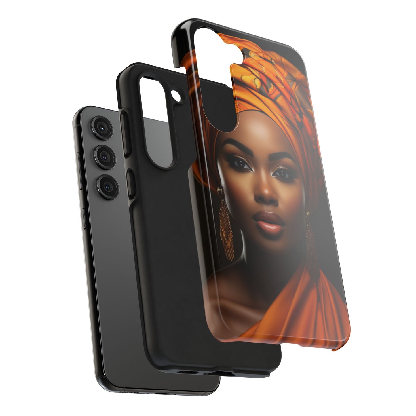 Black, Bold and Beautiful Woman Tough Phone Case