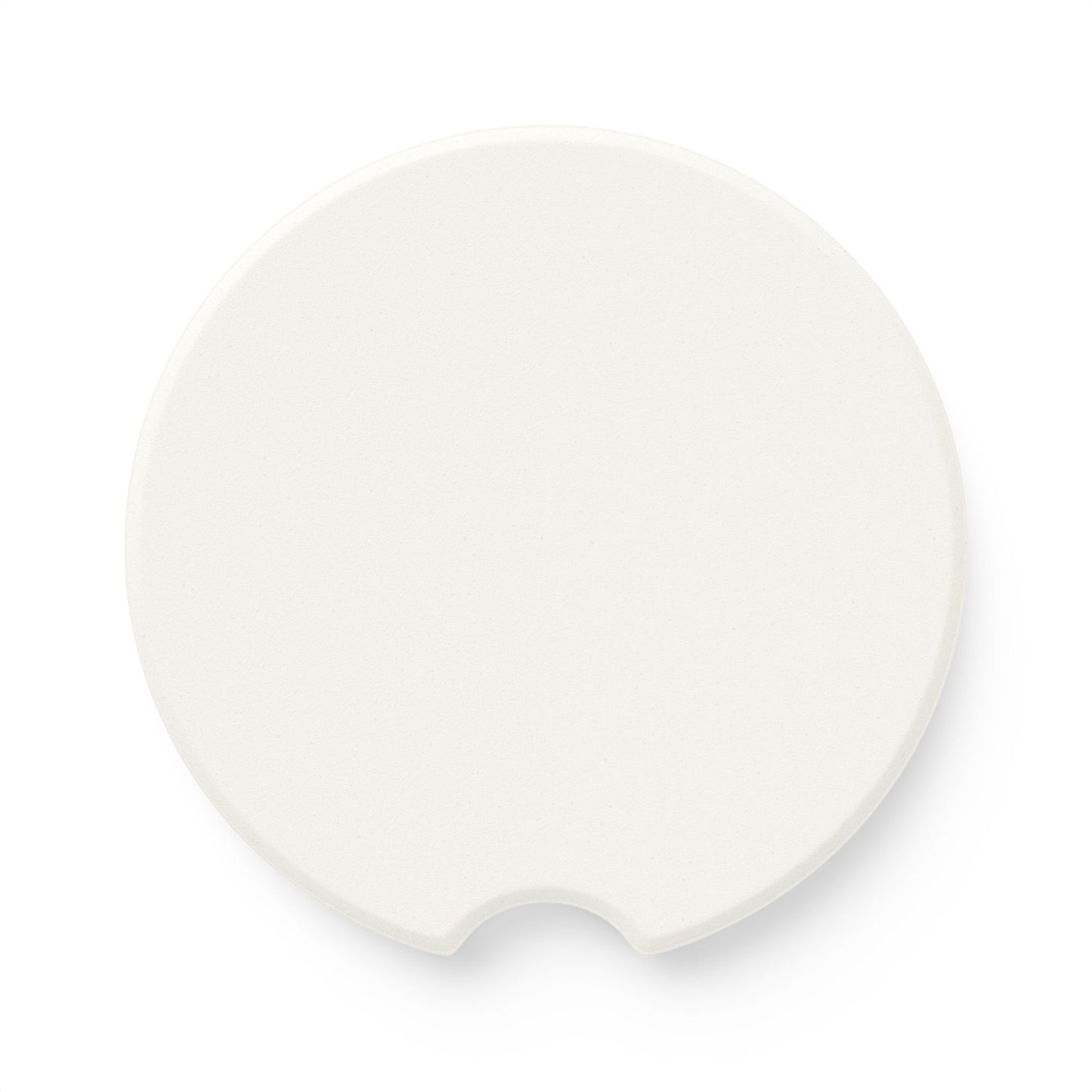 Graphiti Blue Tiger Soapstone Car Coaster - Stylish Vehicle Accessories
