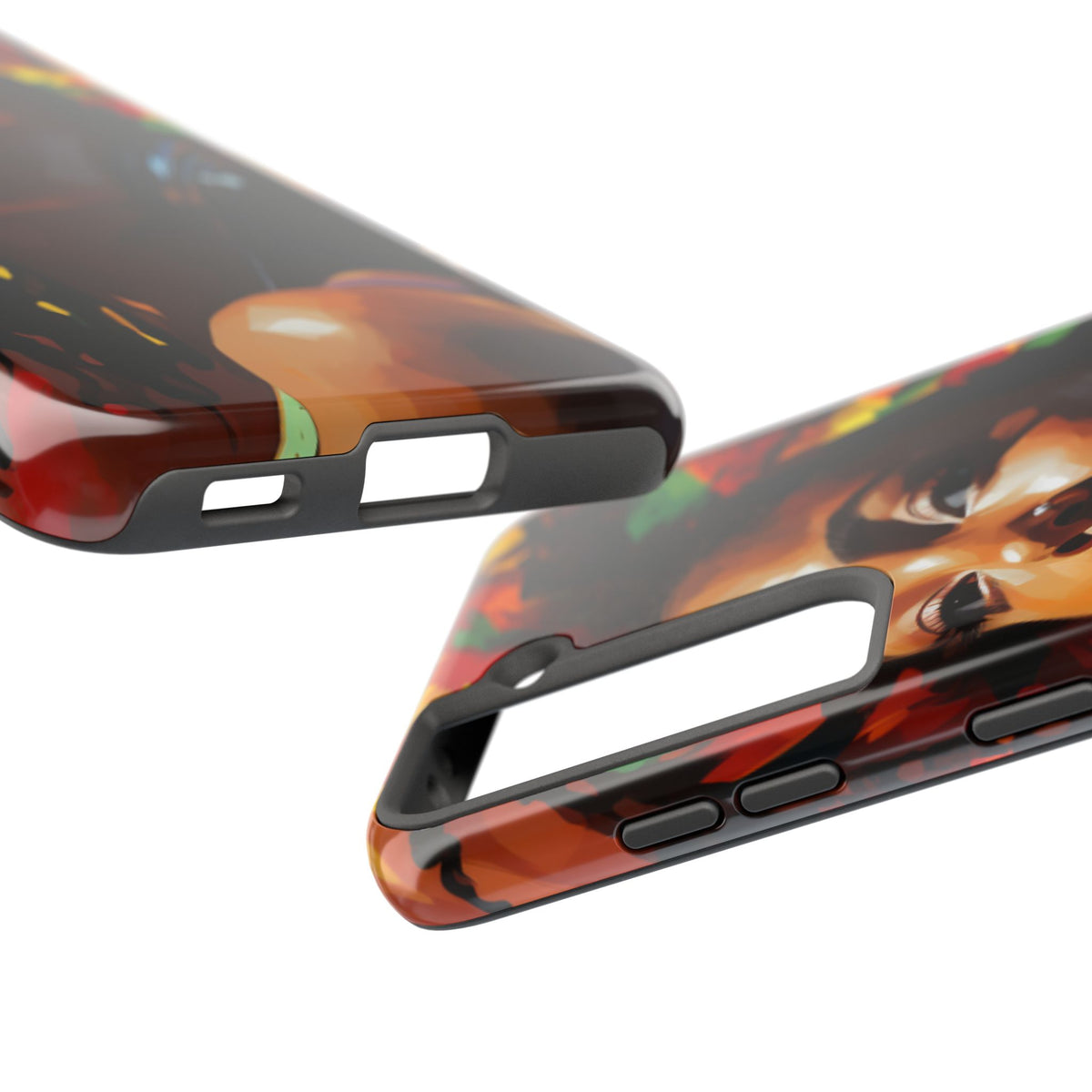 Beautiful Black Rasta Diva Tough Phone Case