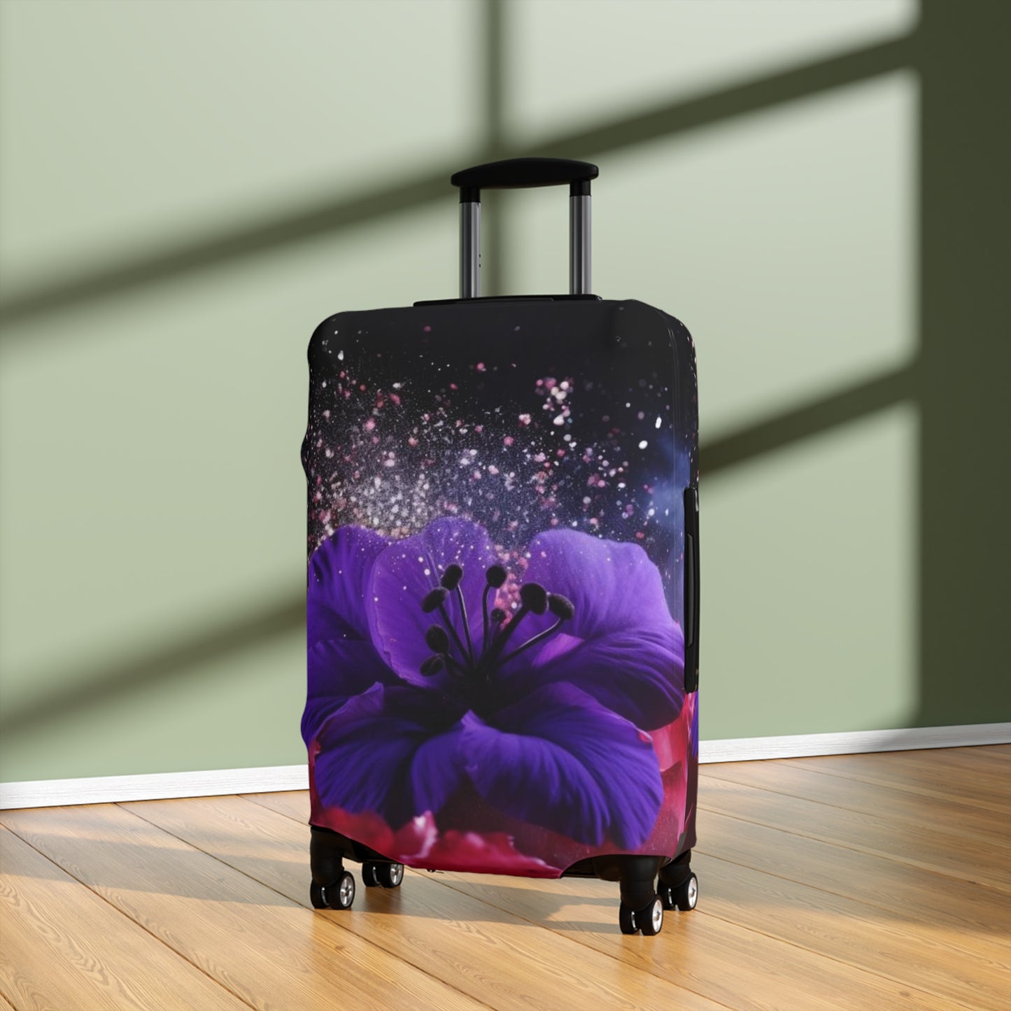 Violets Luggage Cover
