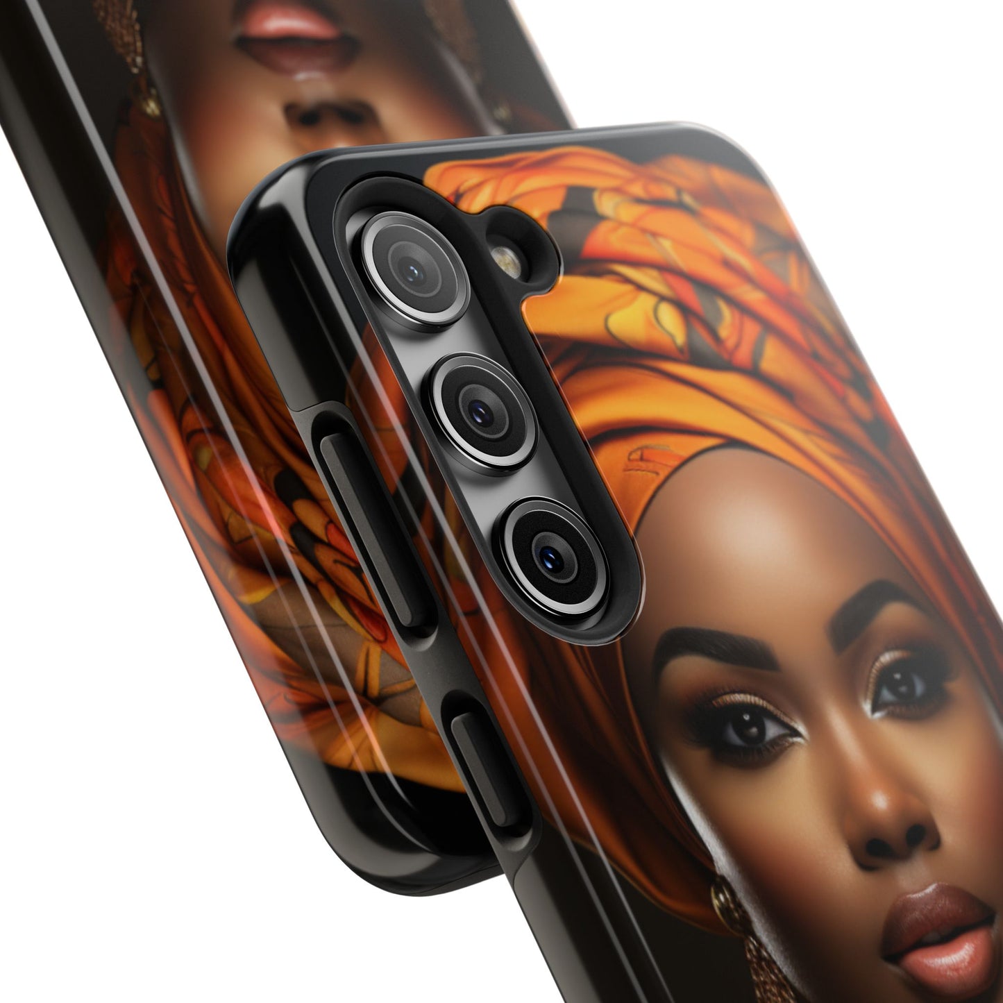 Black, Bold and Beautiful Woman Tough Phone Case