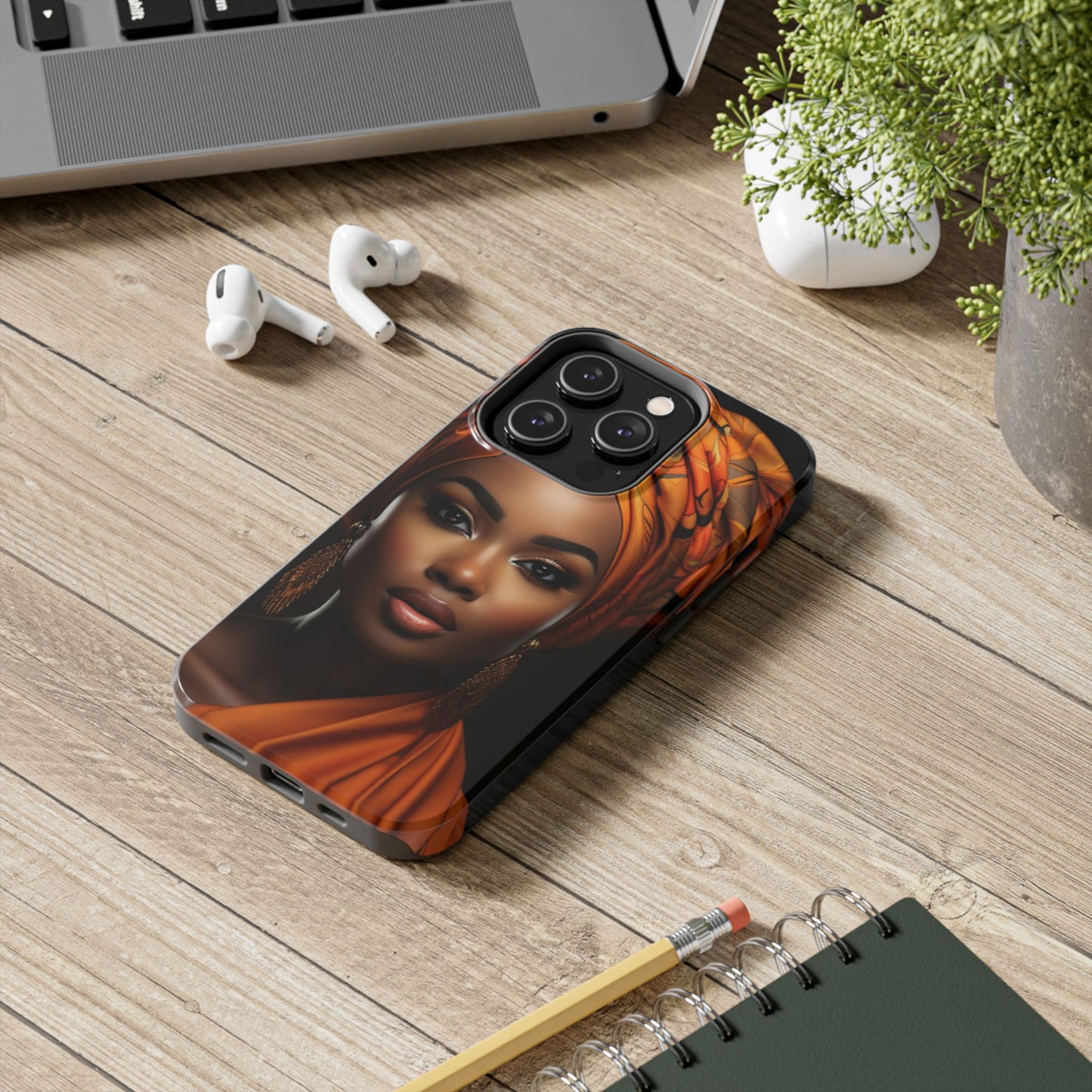 Black, Bold and Beautiful Woman Tough Phone Case
