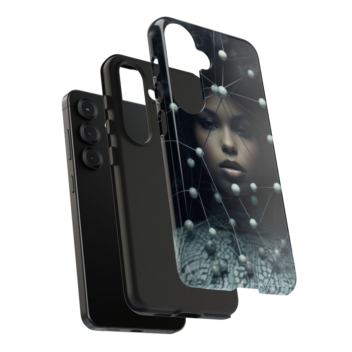 Futuristic Warrior Queen Tough Phone Case