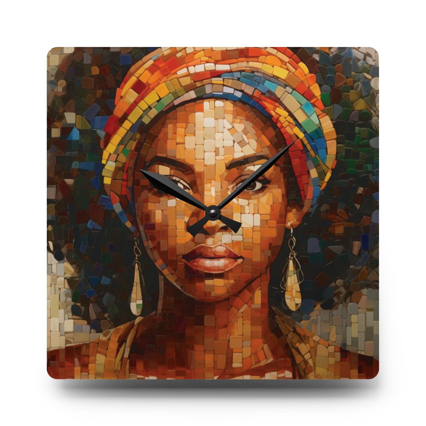 Copy of Sassy Smoke Acrylic Wall Clock