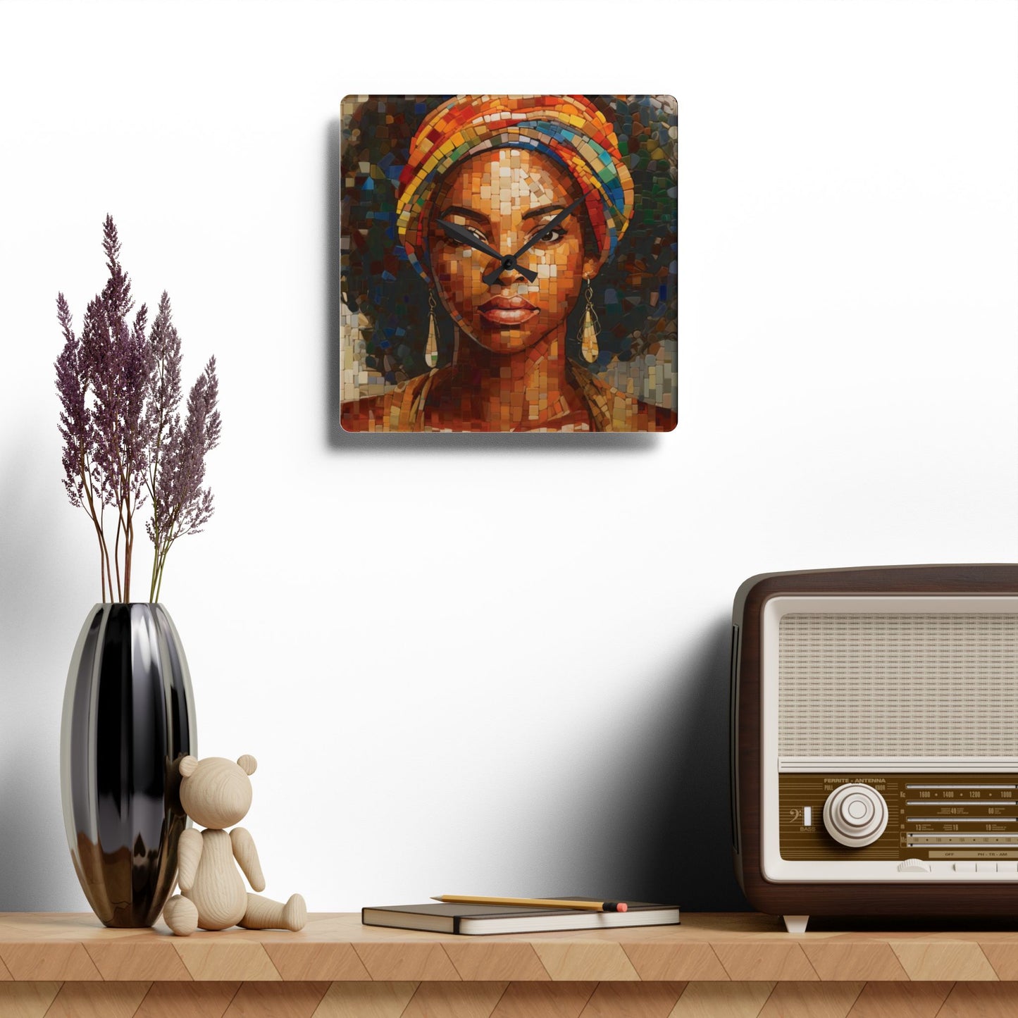 Copy of Sassy Smoke Acrylic Wall Clock