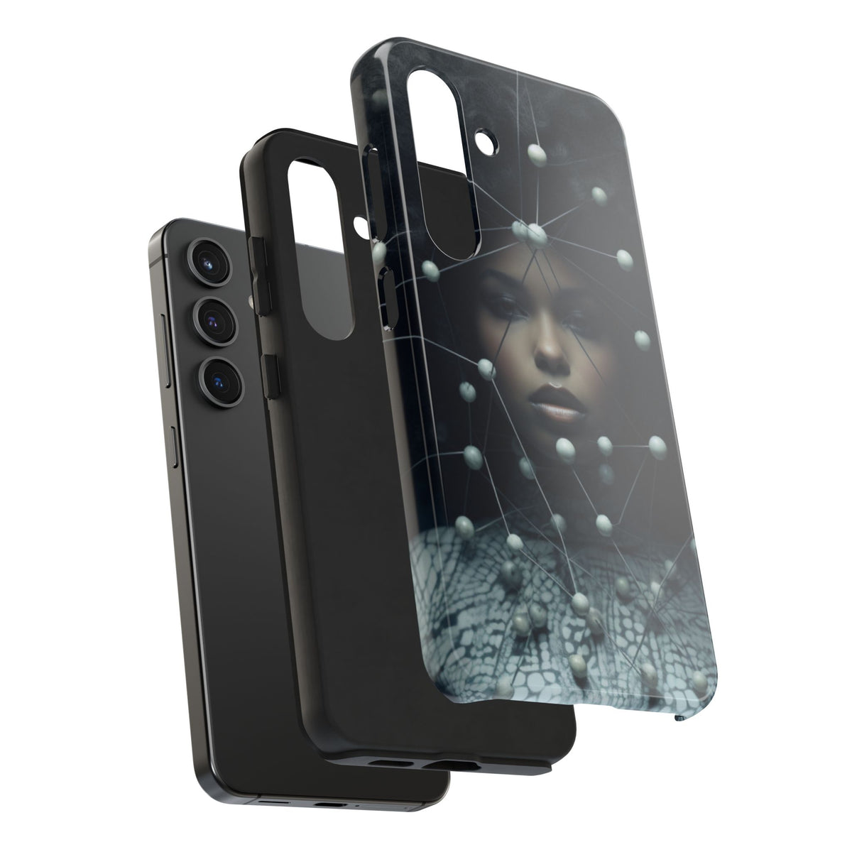 Futuristic Warrior Queen Tough Phone Case