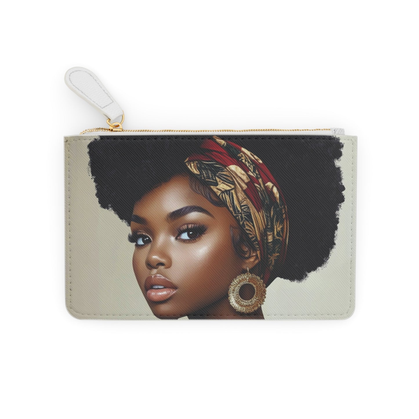 Colorful Scarf Diva Mini Clutch Bag