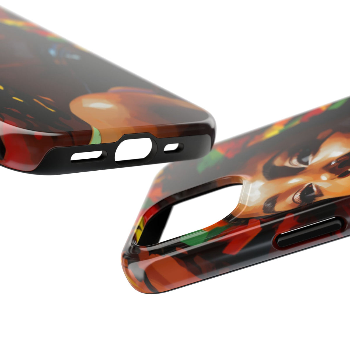 Beautiful Black Rasta Diva Tough Phone Case
