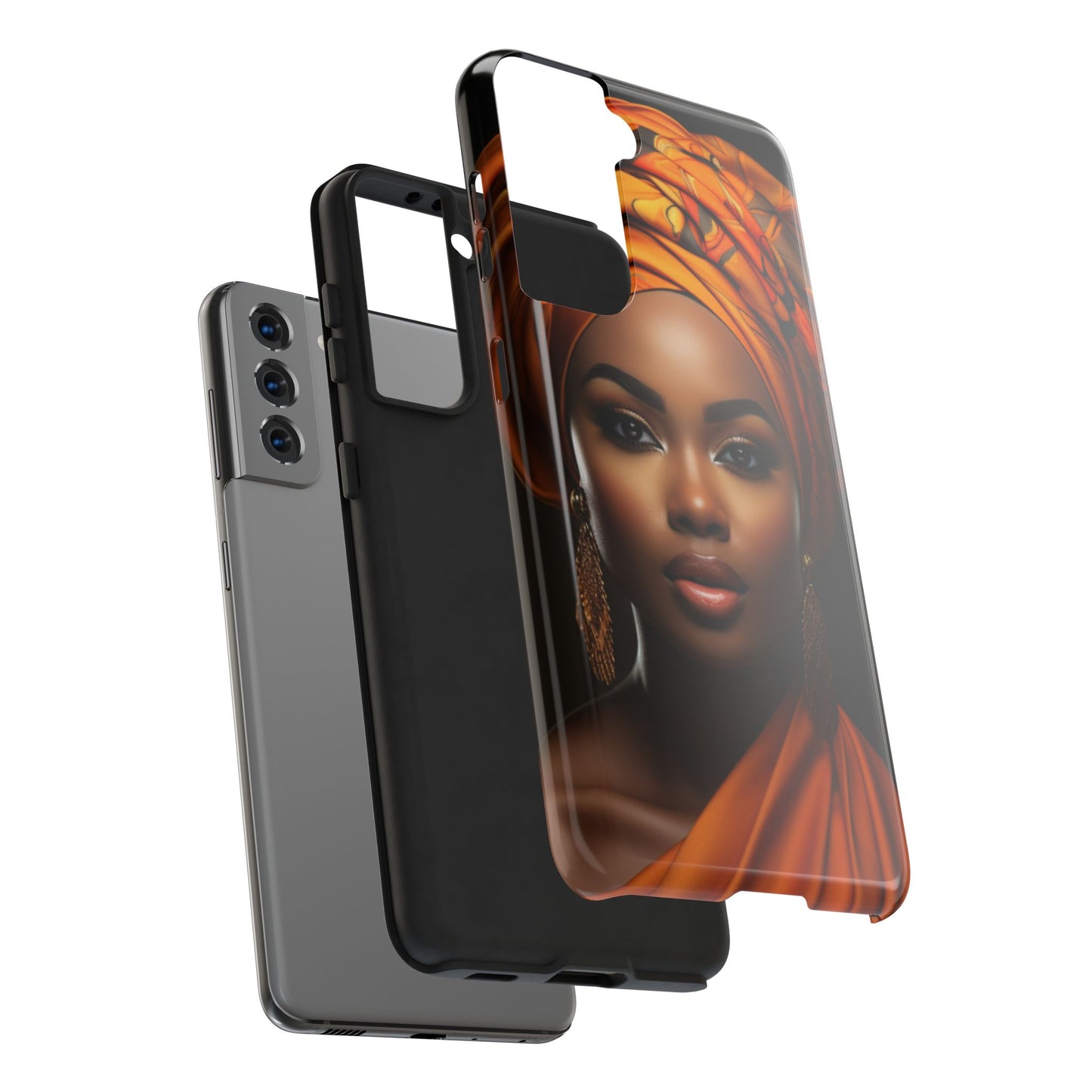 Black, Bold and Beautiful Woman Tough Phone Case