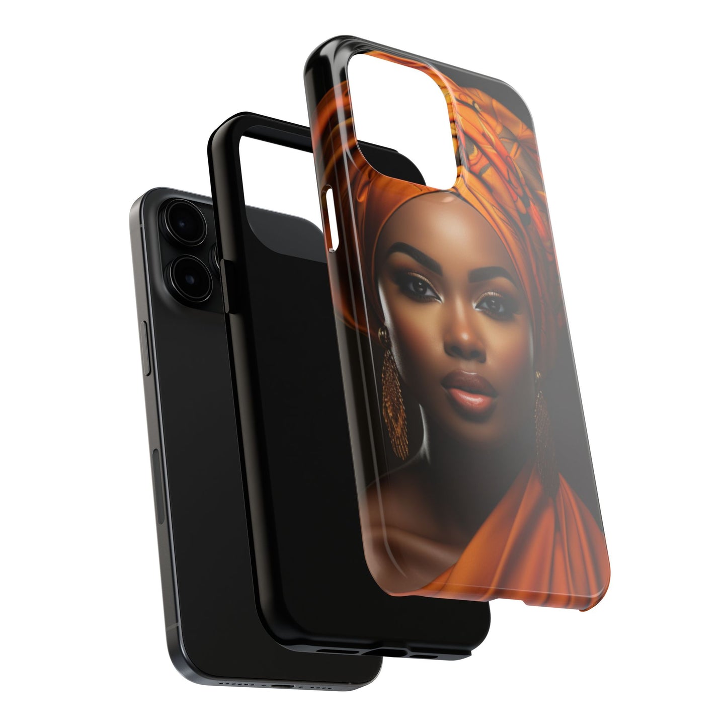 Black, Bold and Beautiful Woman Tough Phone Case