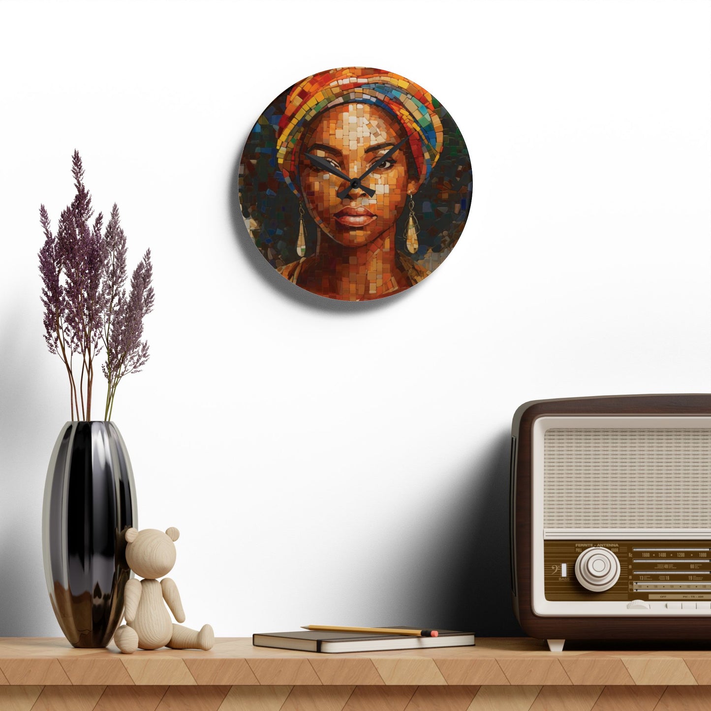 Copy of Sassy Smoke Acrylic Wall Clock