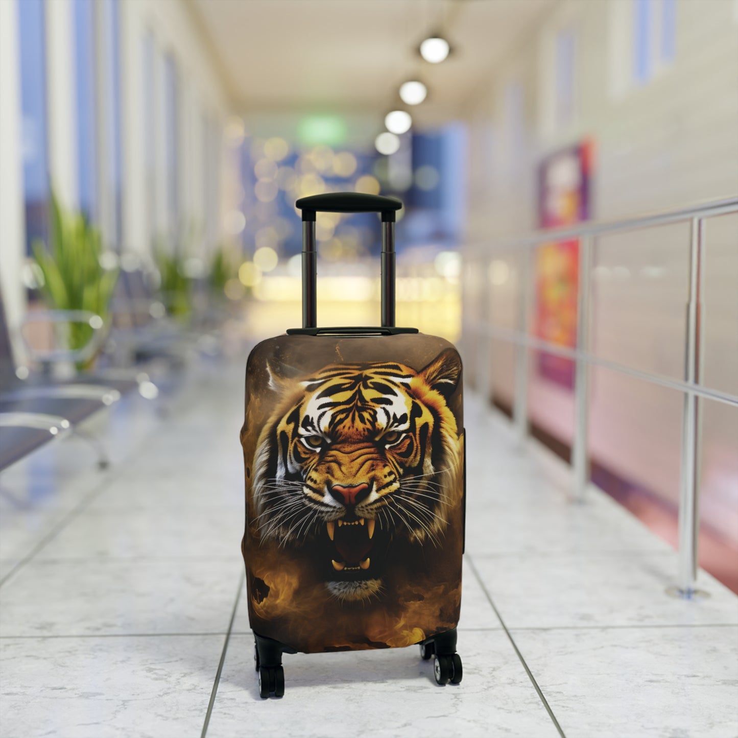 1901 Tiger Luggage Cover