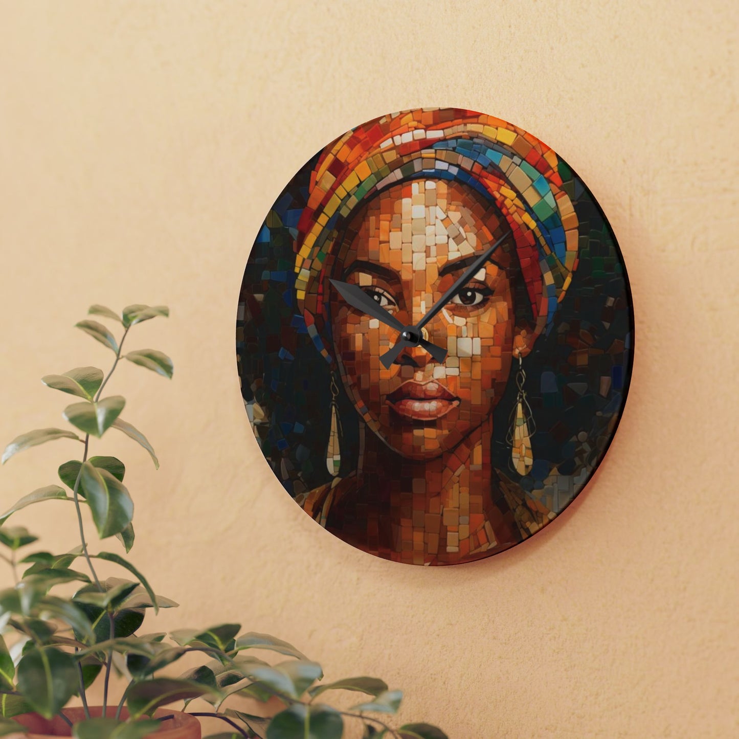 Copy of Sassy Smoke Acrylic Wall Clock