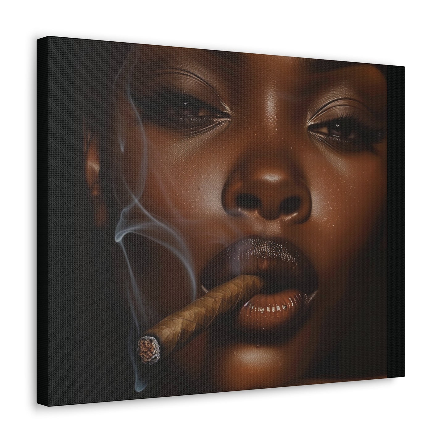 Put Some Smoke In The Air Canvas Wrap