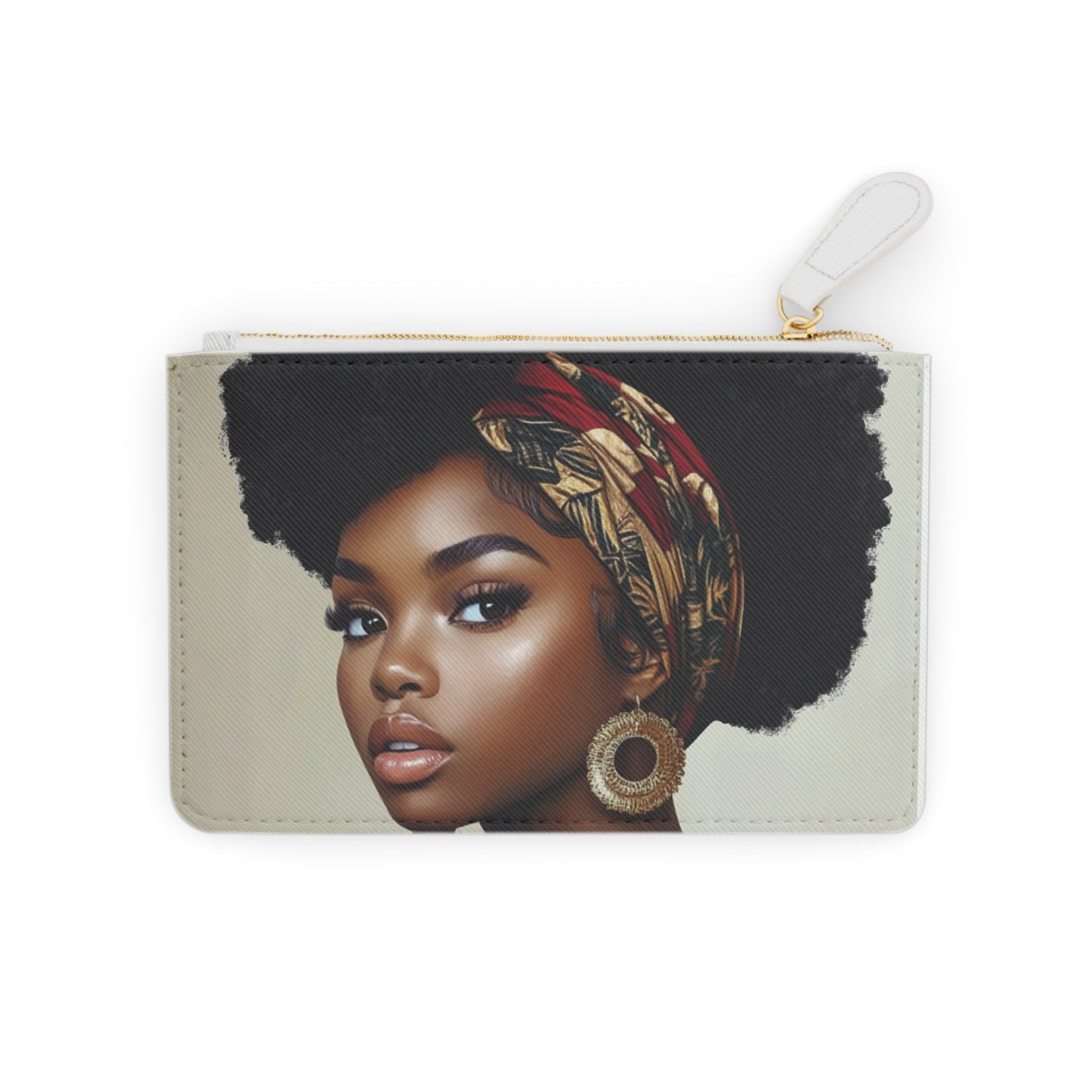Colorful Scarf Diva Mini Clutch Bag