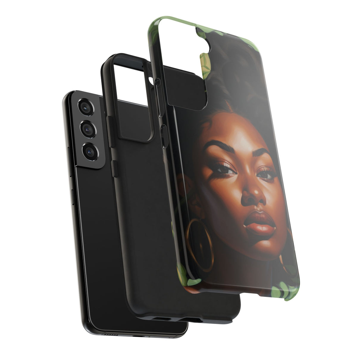 Emerald Elegance Tough Phone Case