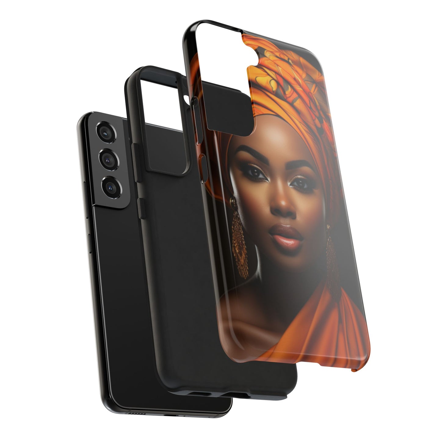Black, Bold and Beautiful Woman Tough Phone Case