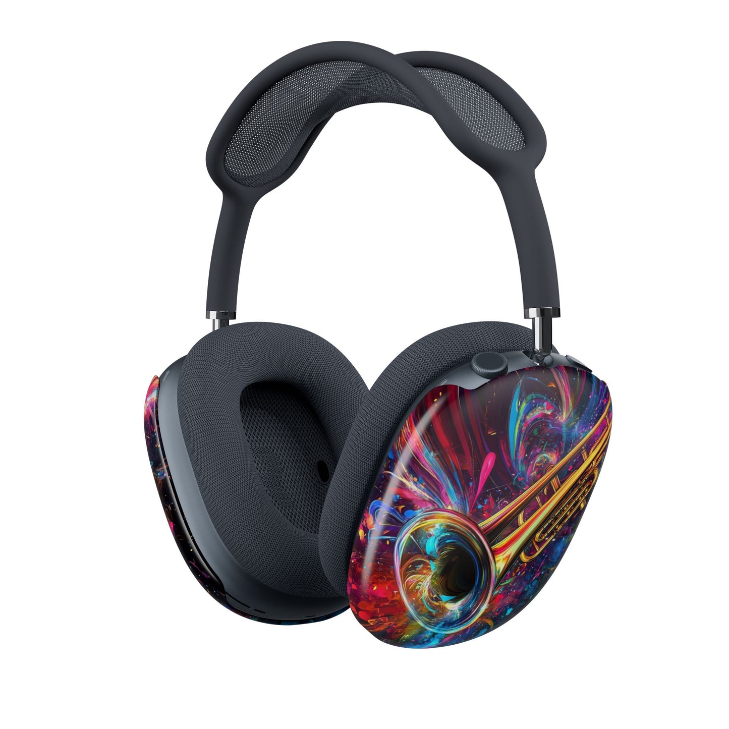 AirPod Max Case — Colorful Jazzy Trombone Protective Covers (AOP)