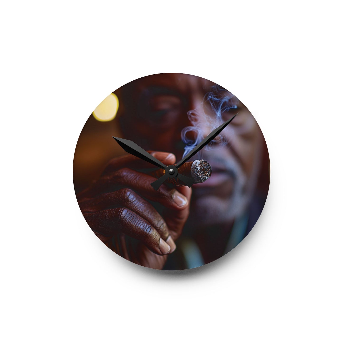 Quiet Contemplation Acrylic Wall Clock