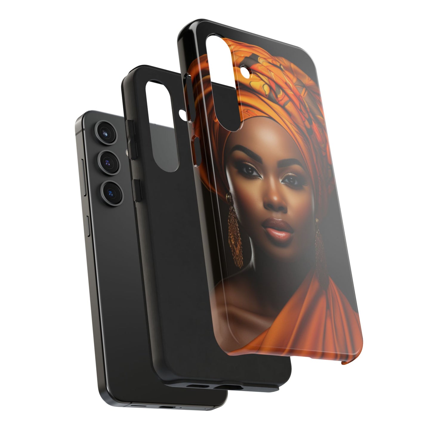 Black, Bold and Beautiful Woman Tough Phone Case