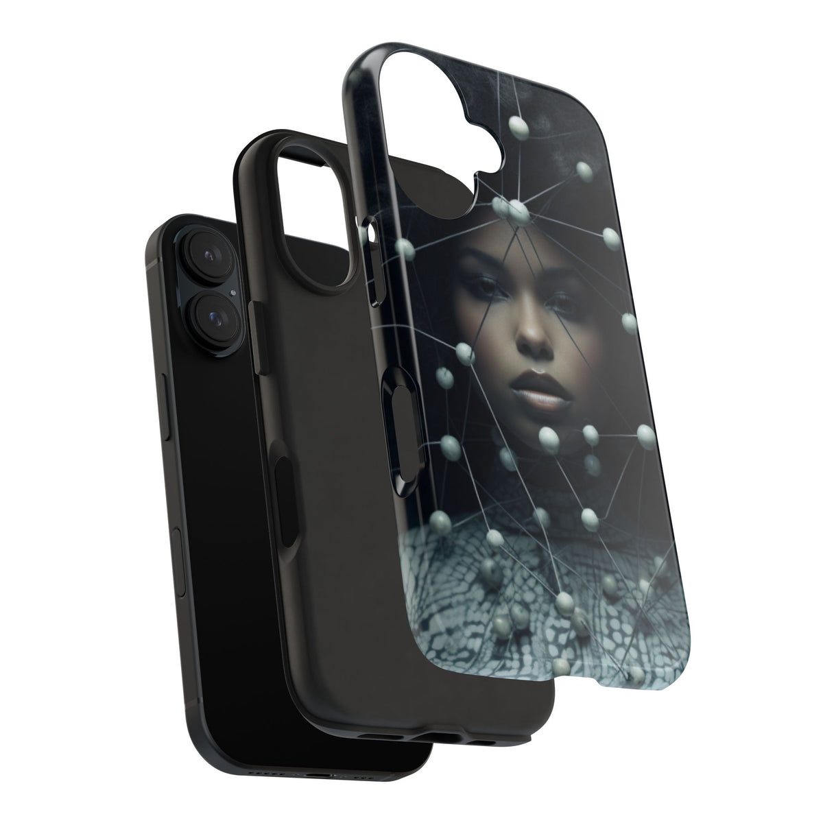 Futuristic Warrior Queen Tough Phone Case