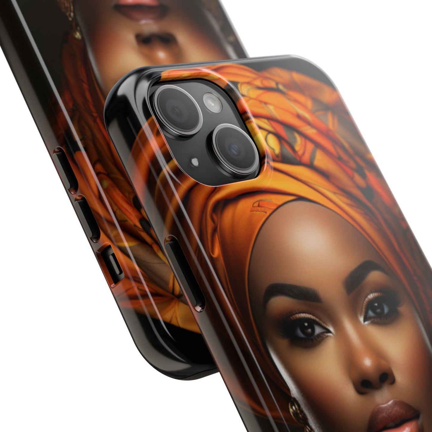 Black, Bold and Beautiful Woman Tough Phone Case