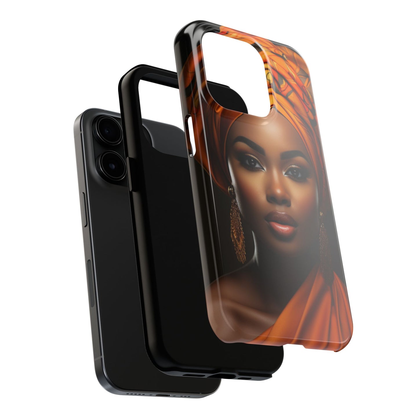 Black, Bold and Beautiful Woman Tough Phone Case