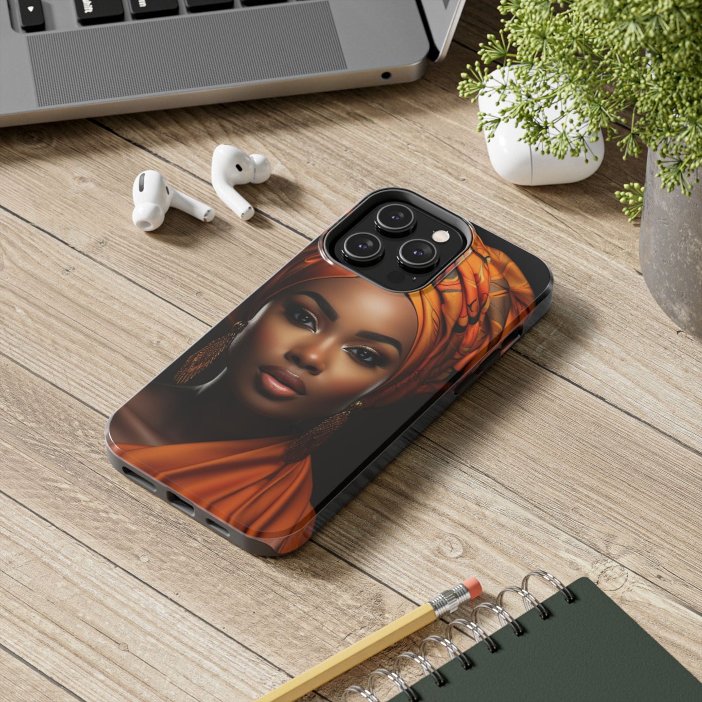 Black, Bold and Beautiful Woman Tough Phone Case