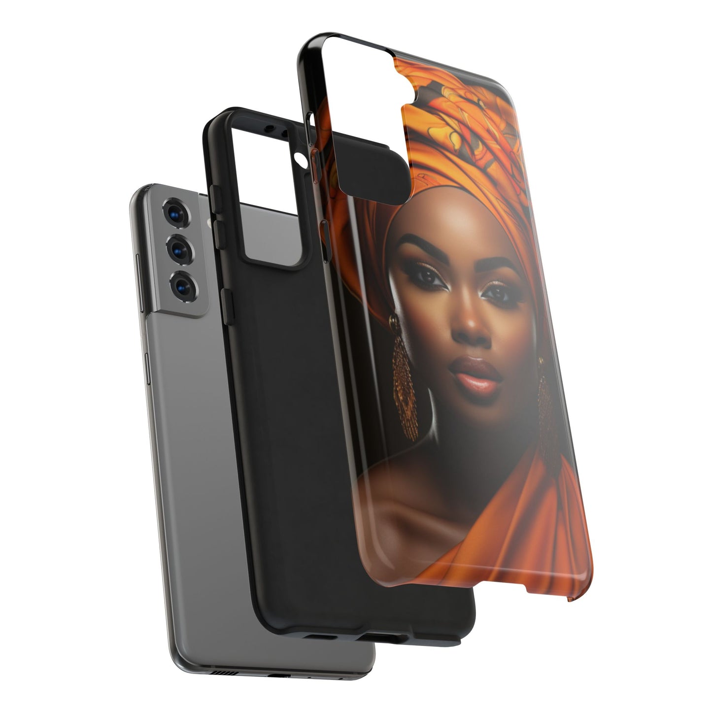 Black, Bold and Beautiful Woman Tough Phone Case