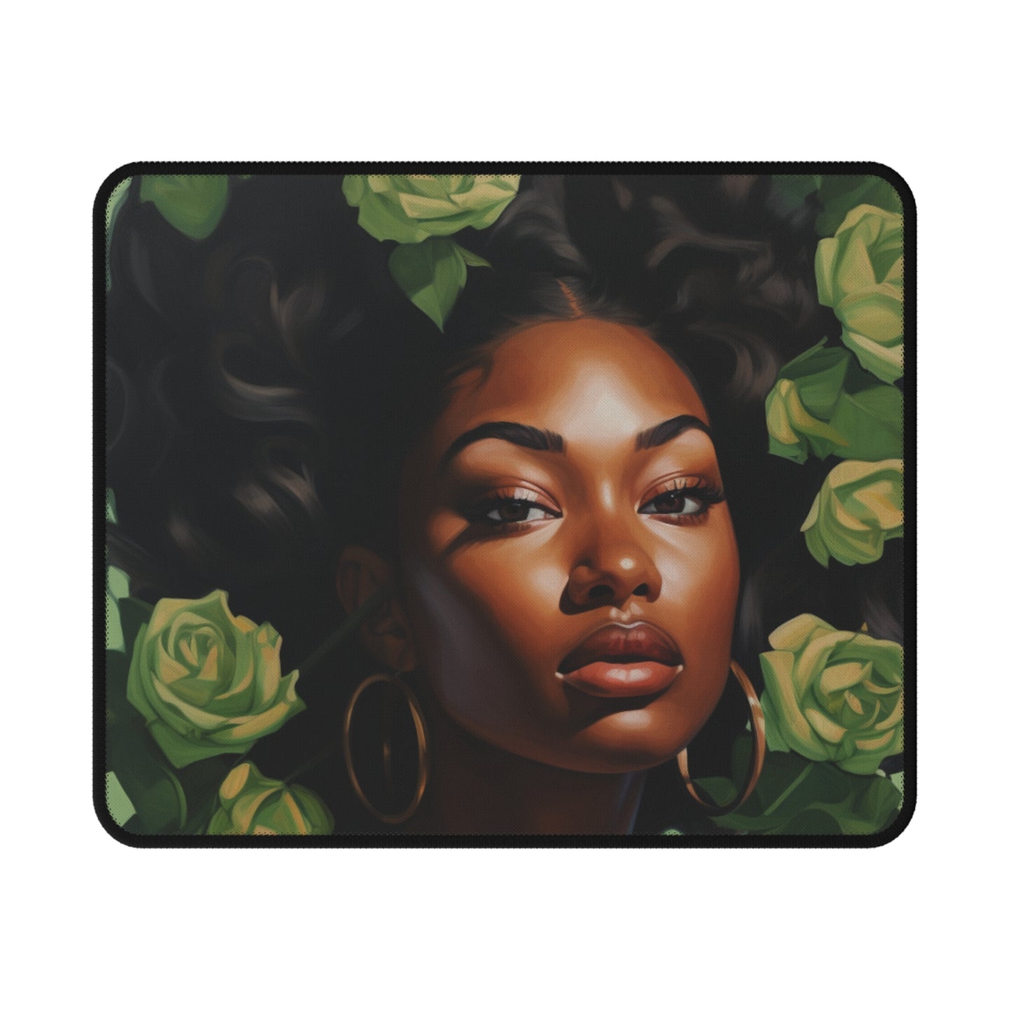 Emerald Elegance Mouse Pad