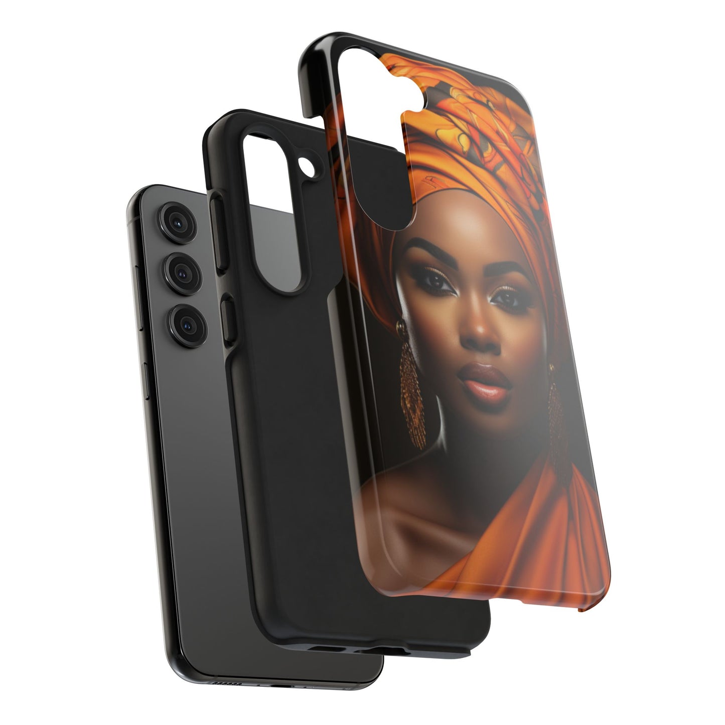 Black, Bold and Beautiful Woman Tough Phone Case