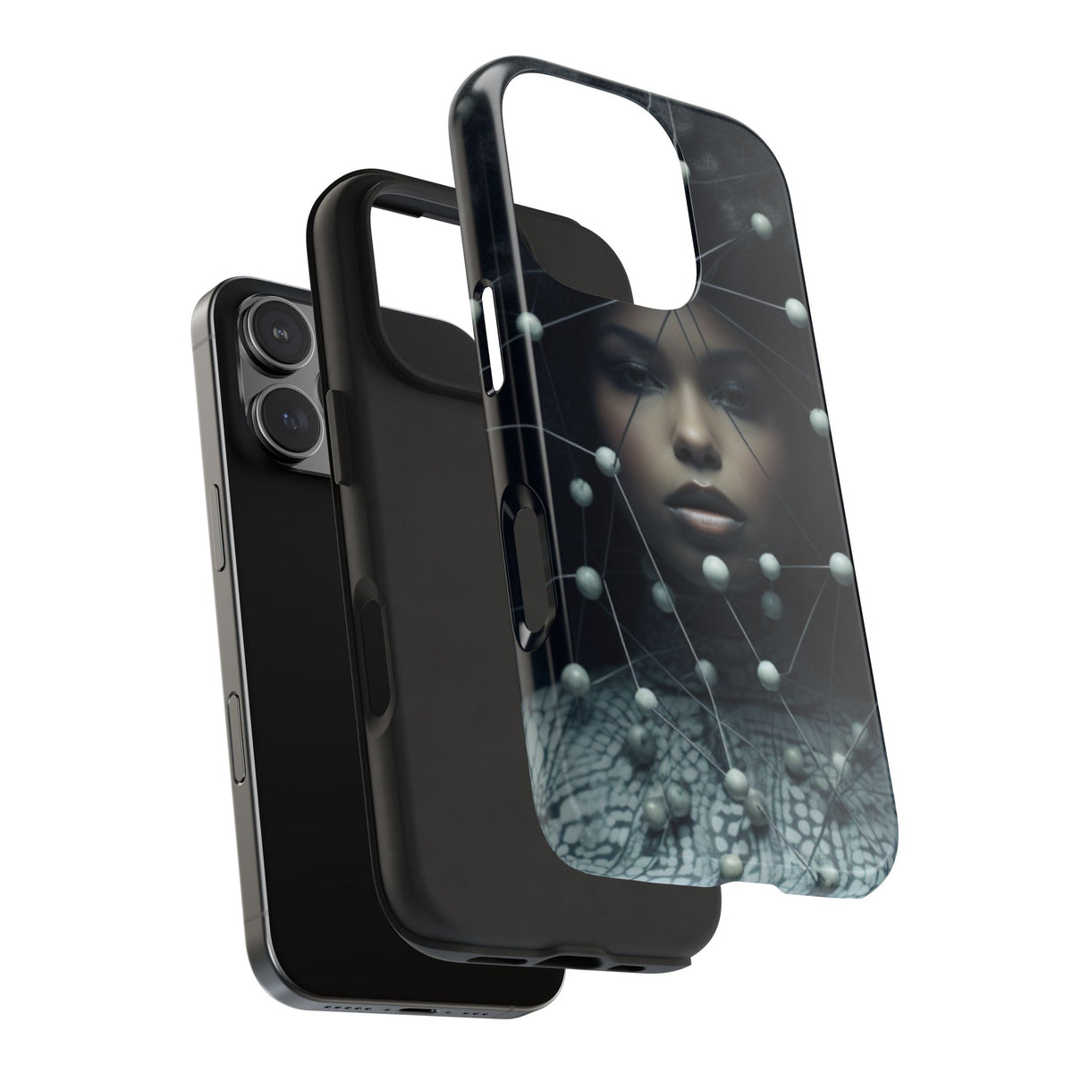 Futuristic Warrior Queen Tough Phone Case