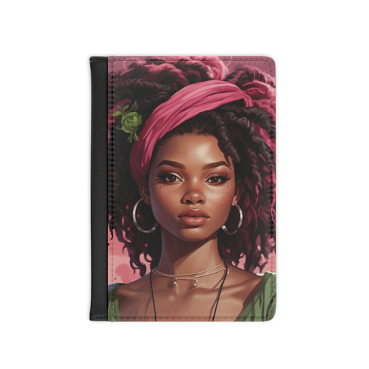 Pretty Black Woman Collection - Passport Holder