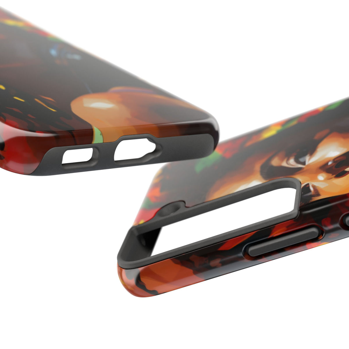 Beautiful Black Rasta Diva Tough Phone Case