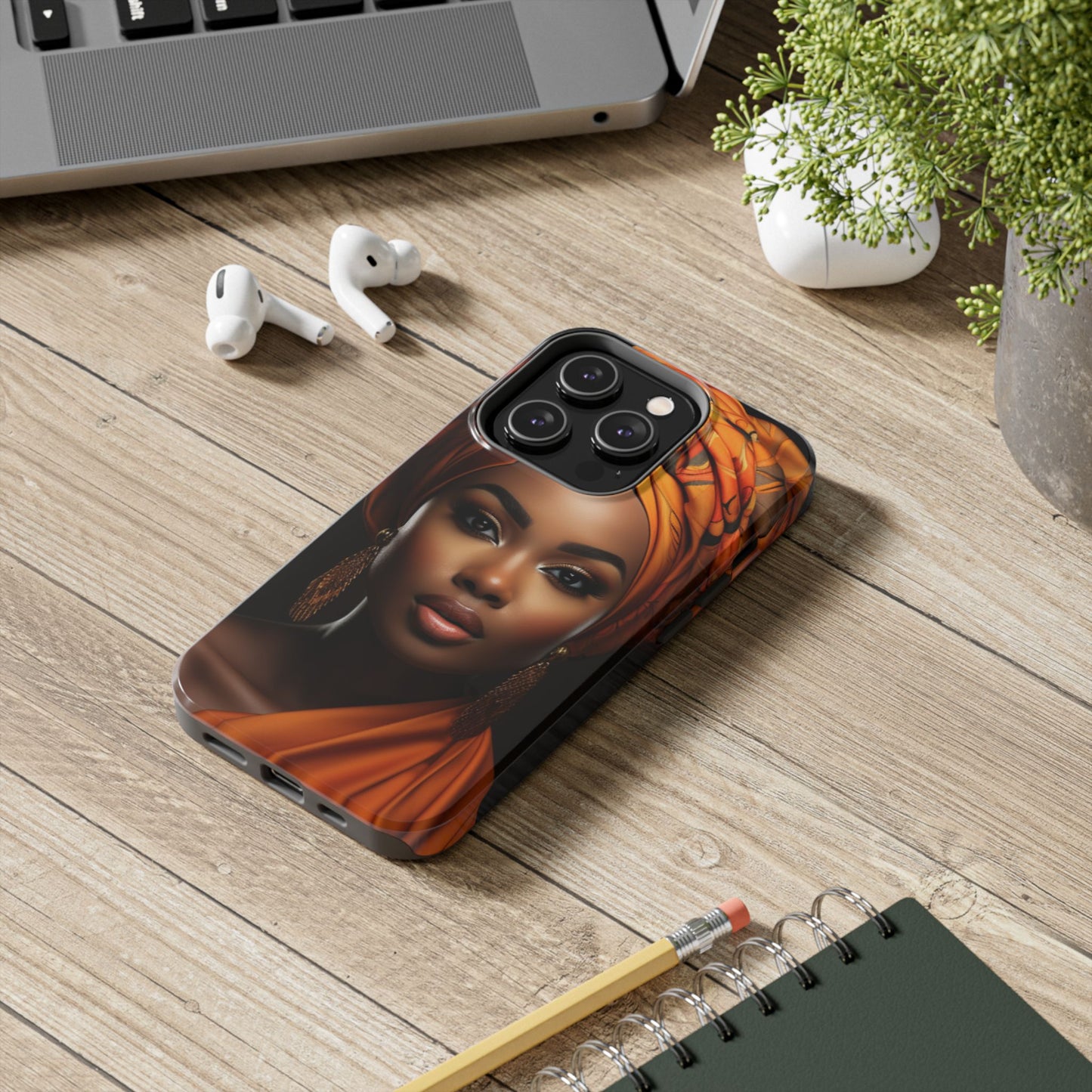 Black, Bold and Beautiful Woman Tough Phone Case