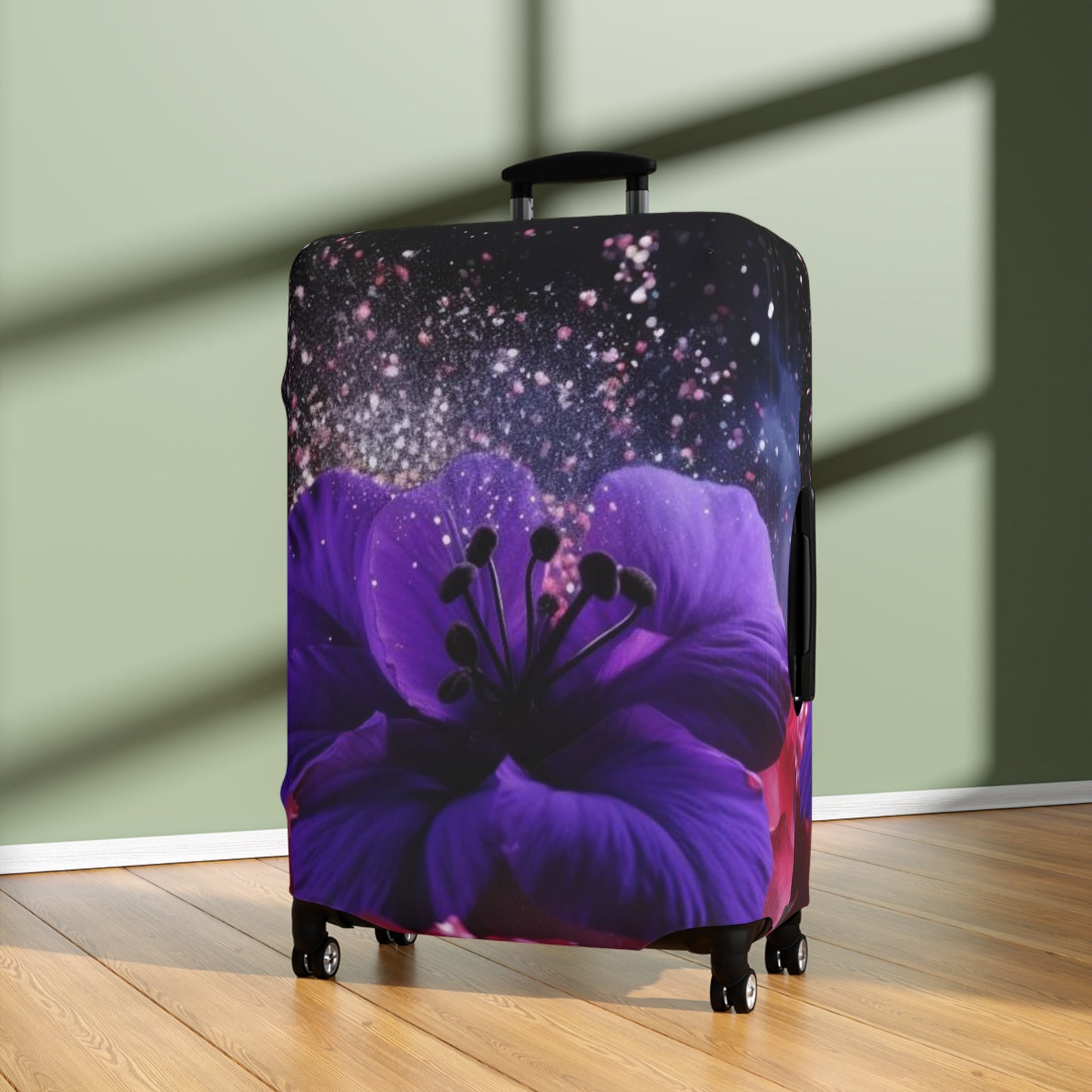 Violets Luggage Cover