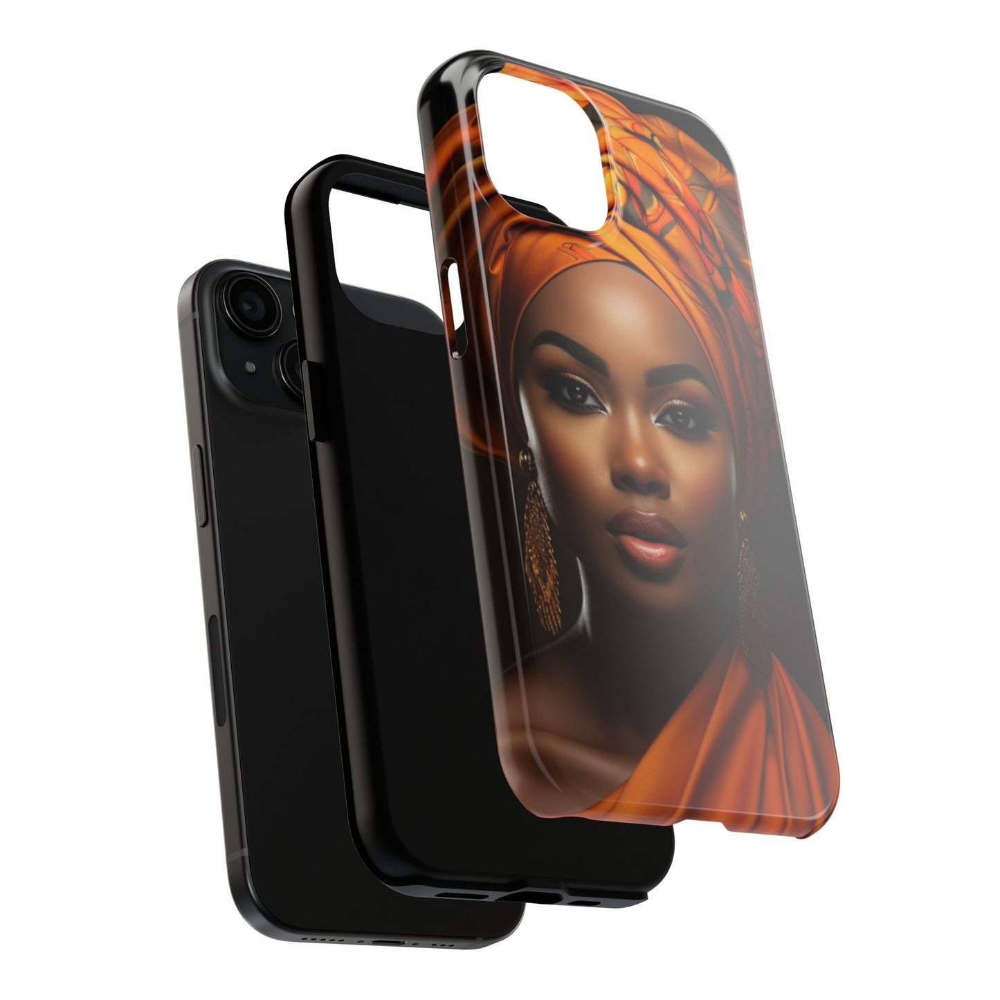 Black, Bold and Beautiful Woman Tough Phone Case