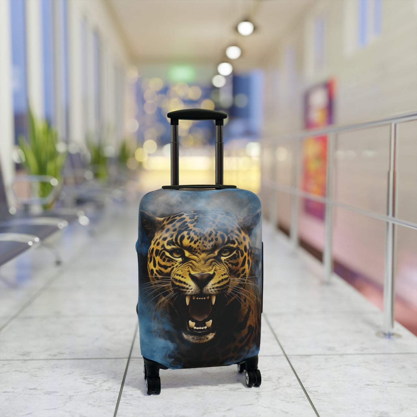 1880 Jaguars Luggage Cover
