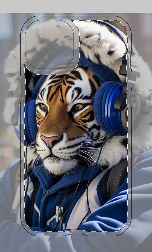 Chilling Tiger Tough Magnetic Case