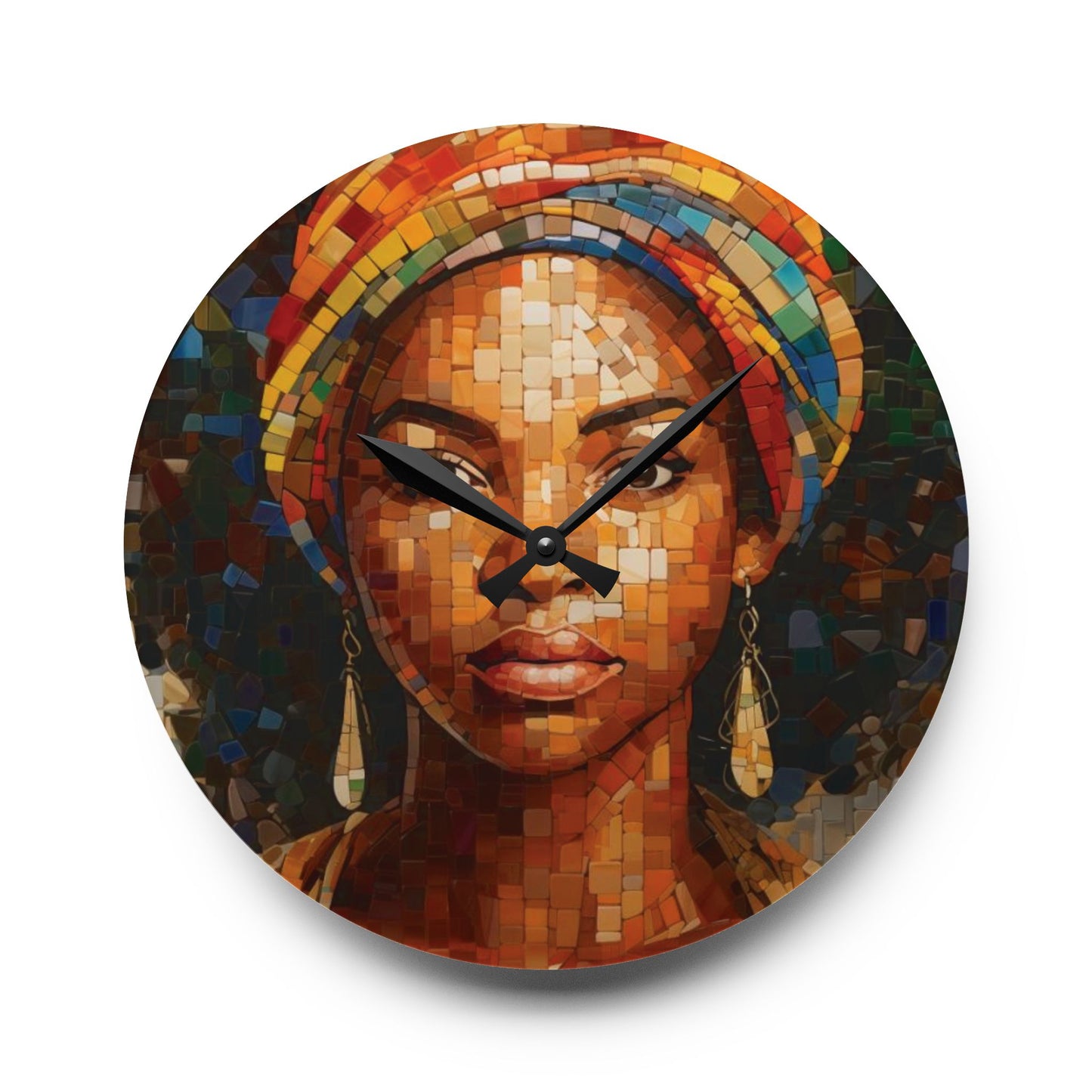 Copy of Sassy Smoke Acrylic Wall Clock