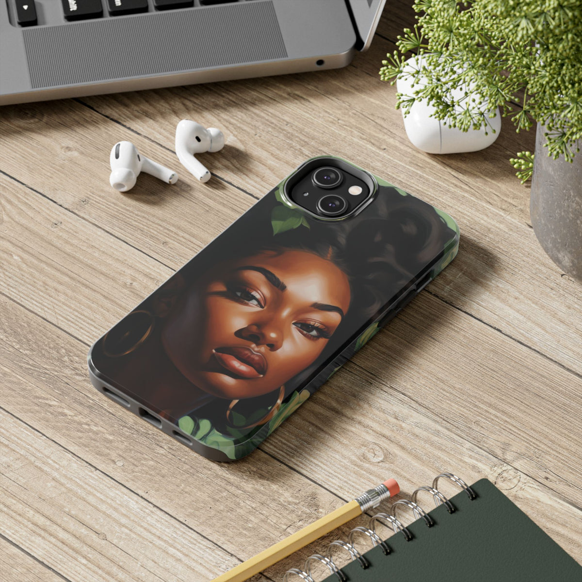 Emerald Elegance Tough Phone Case