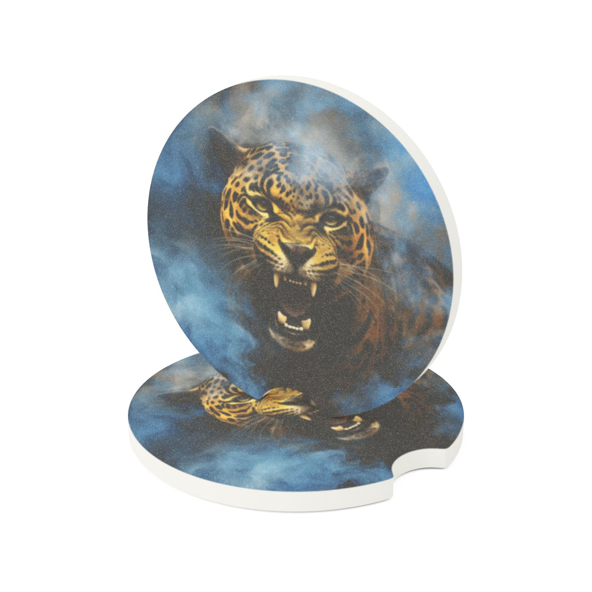 1880 Jaguars Soapstone Car Coaster