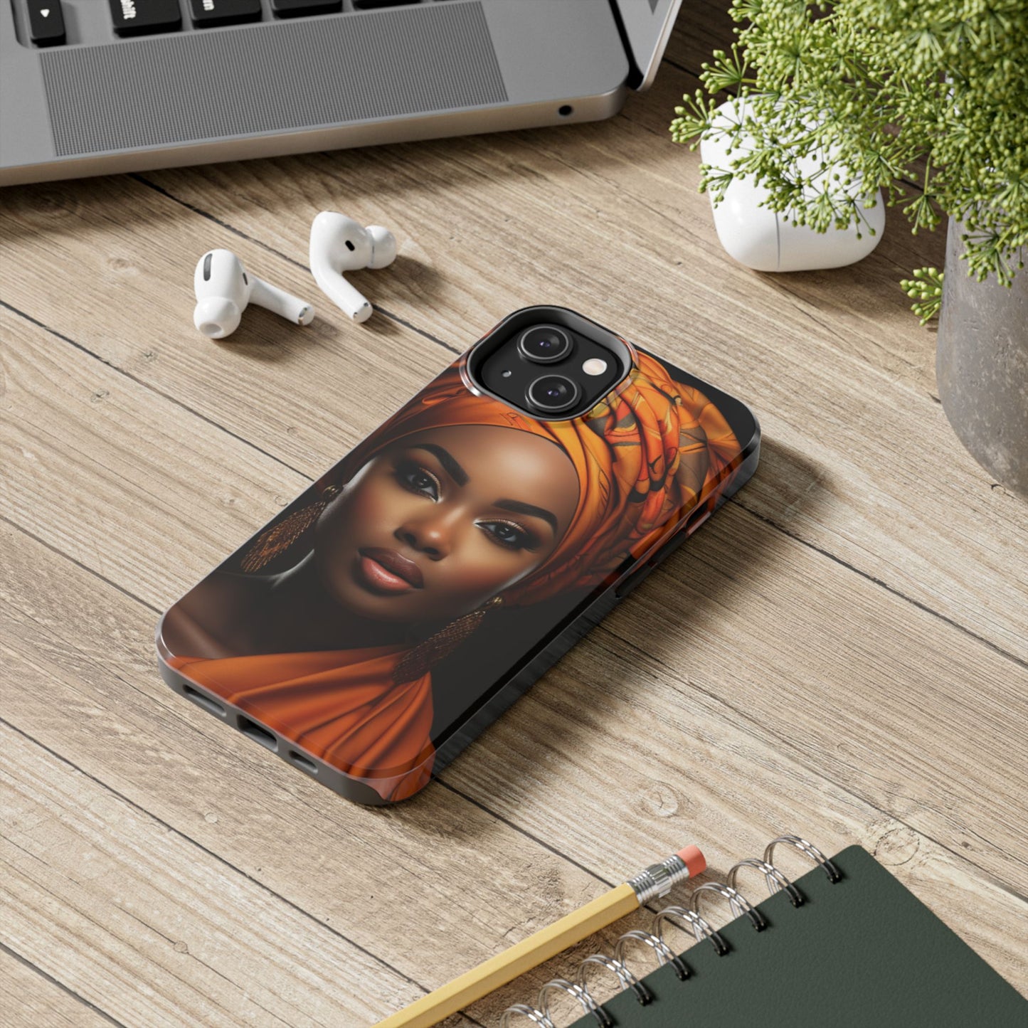 Black, Bold and Beautiful Woman Tough Phone Case