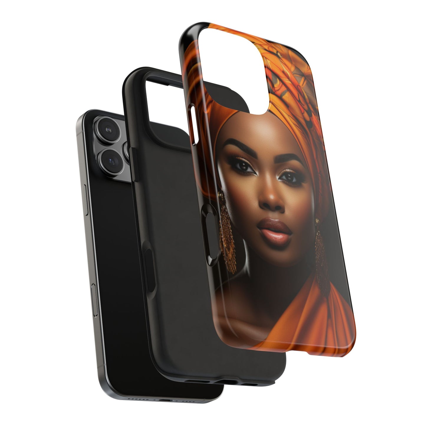 Black, Bold and Beautiful Woman Tough Phone Case